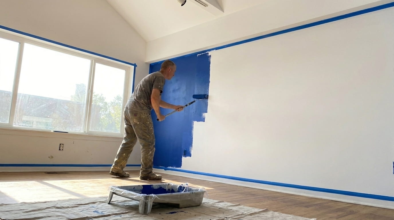 How to paint a room properly the first time